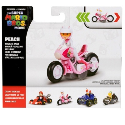 Figura Princesa Peach Kart - Super Mario O Filme