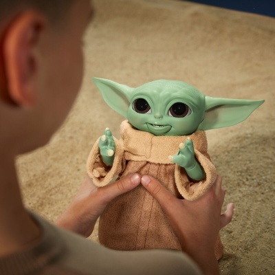 Boneco Animatronic Baby Yoda The Mandalorian Star Wars