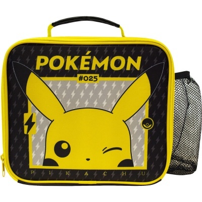 Conjunto Lancheira + Garrafa Pikachu