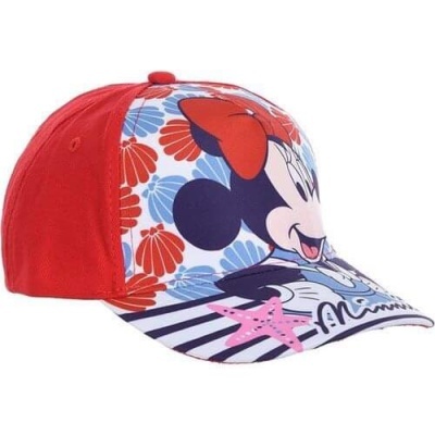 Boné Minnie vermelho
