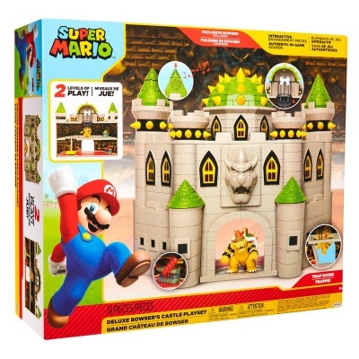 Playset Castelo Bowser Deluxe Super Mario Bros