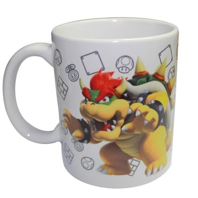 Conjunto Caneca + Mealheiro Bowser Super Mario Bros