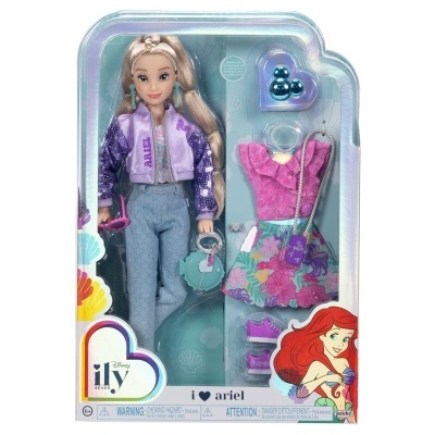 Boneca Ily 4Ever Disney Ariel, a pequena sereia