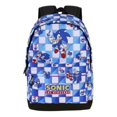 Conjunto Sonic Blue Lay - Mochila + Estojo Triplo