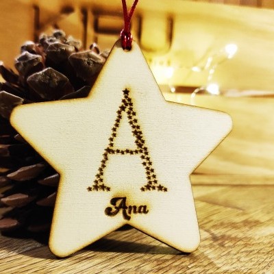Estrelas de Natal com Nomes