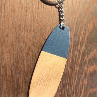 Custom Surfboard Keychain