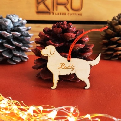 Ornamento "Labrador Retriever" Personalizado