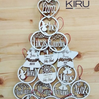 Enfeite Pinheiro "Primeiro Natal"