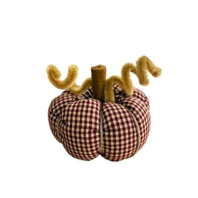 Abóbora Decorativa em Tecido