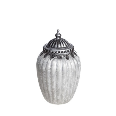 Pote em Vidro Cinzento