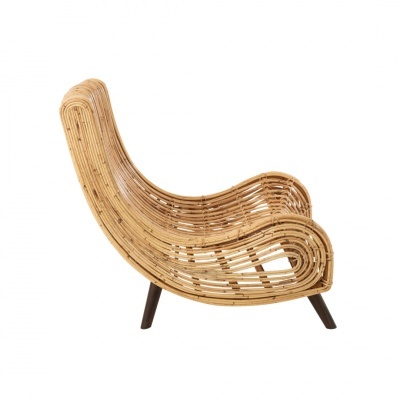 Cadeirão em Bamboo Natural