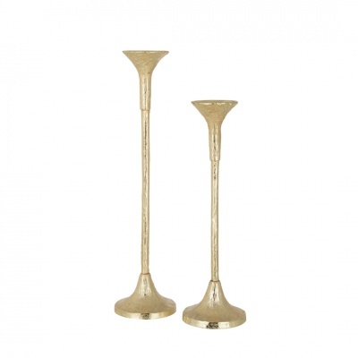 Candelabros Dourados - Duas Unidades