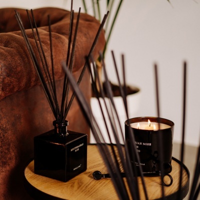 Vela de Três Pavios Amber & Sandalwood 600gr