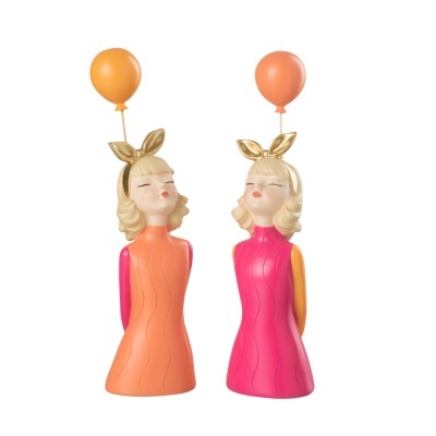 Bubble Girl com Balão