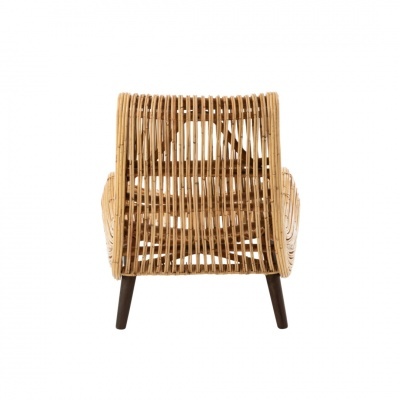 Cadeirão em Bamboo Natural