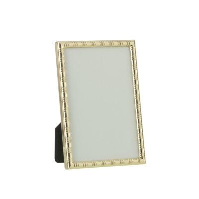 Moldura Dourada Linhas Redondas