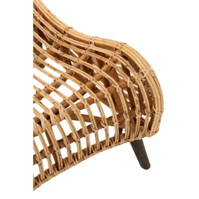 Cadeirão em Bamboo Natural