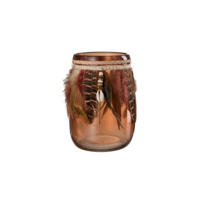 Porta-Velas Boho Style