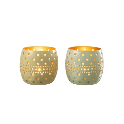 Porta-velas em Metal