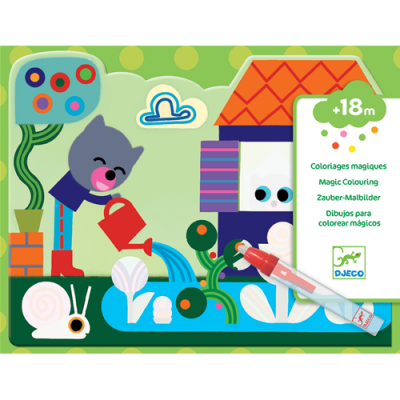 ESCONDIDO NO JARDIM - PINTURAS COM ÁGUA