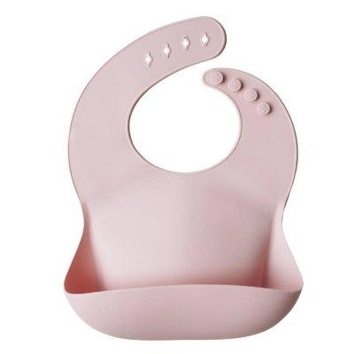 BABETE DE SILICONE MUSHIE - BLUSH