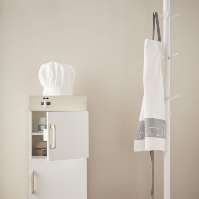 SET DE ROUPA DE COZINHEIRO - AVENTAL/GORRO/LUVAS