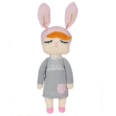 BONECA LITTLE BUNNY 42 CMS - CINZA