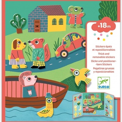 ANIMAIS - AUTOCOLANTES REMOVÍVEIS