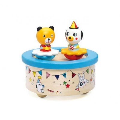 CAIXA DE MÚSICA URSO - CÃO