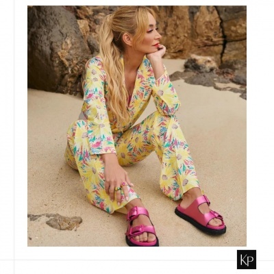 flora flare trousers