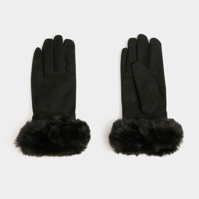 fur gloves