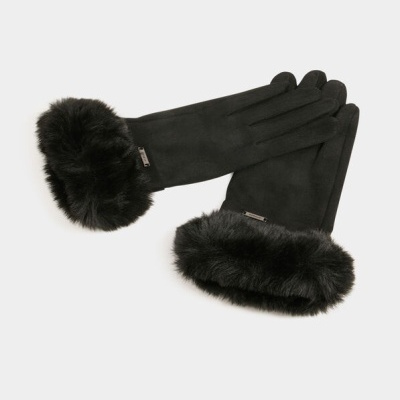 fur gloves