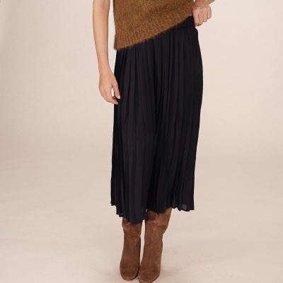 plisse skirt