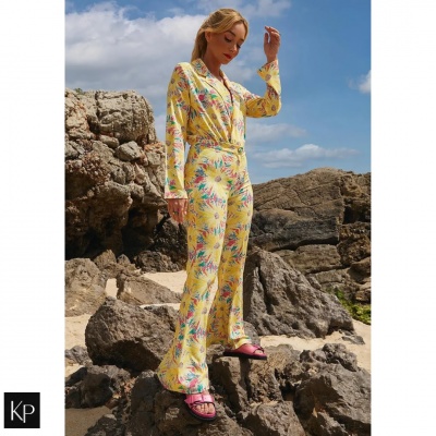 flora flare trousers