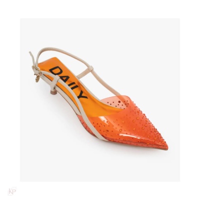 ecstatic slingback heel