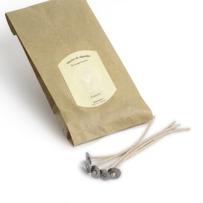 Pavio - Mecha de Algodão 109mm - 115mm 