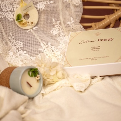 Kit Cera Perfumada Citrus Energy Kit Cera Perfumada Citrus Energy