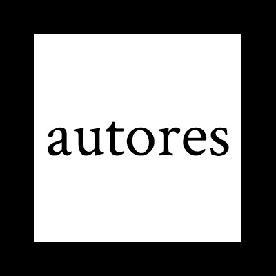 Palavra 'autores' escrita a preto em fundo branco