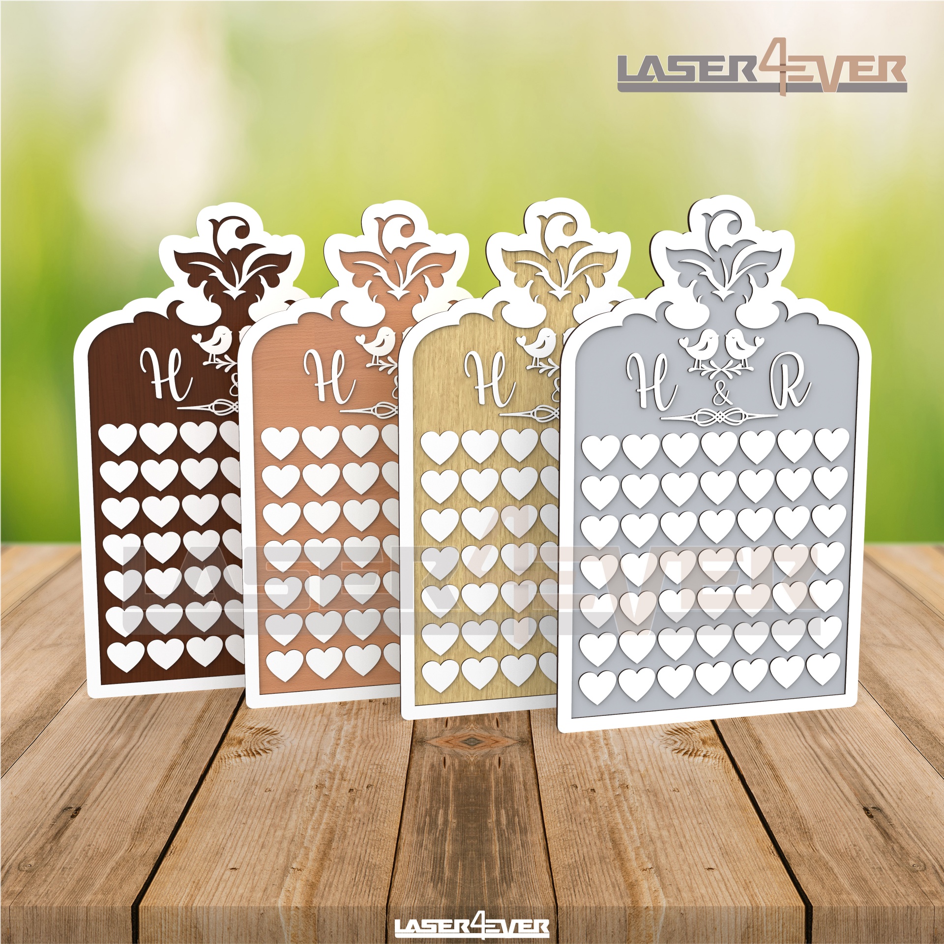 Quadro de Honra Casamento - Vintage