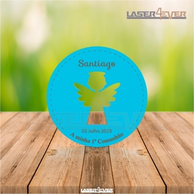 Íman Lembrança 1ª Comunhão Círculo Anjo