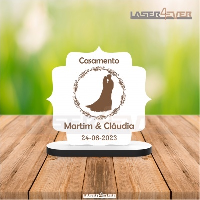 Lembrança Casamento - Casal Beijo Cara