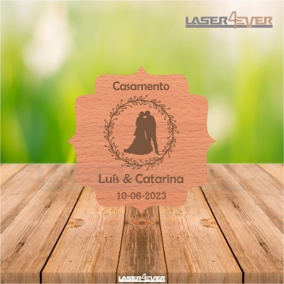 Lembrança Casamento - Casal Beijo