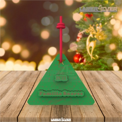 Bola de Natal - Nome e Ano Personalizável