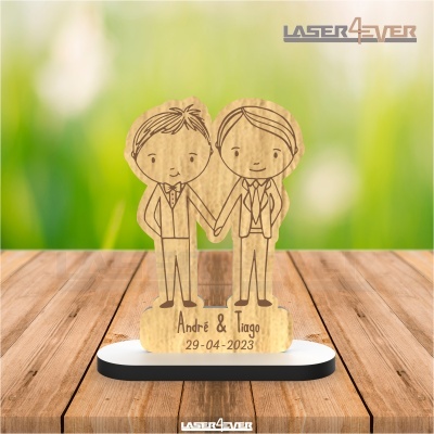 Lembrança Casamento - Casal Noivo Noivo