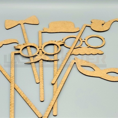 Pack Adereços PHOTO BOOTH para Casamentos