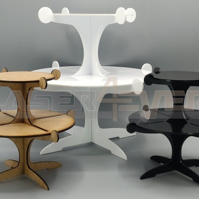 Base para Bolos de 2 andares