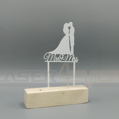 Topo de bolo para  Casamento - Casal Mr e Mrs