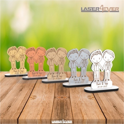 Lembrança Casamento - Casal Noivo Noivo