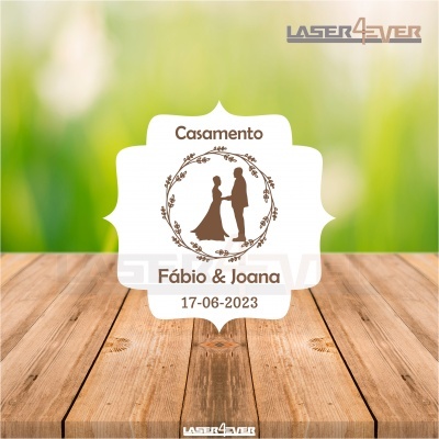 Lembrança Casamento - Casal Olhar