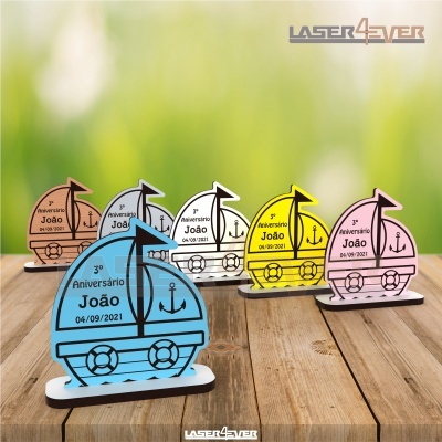 Lembrança Aniversário Barco